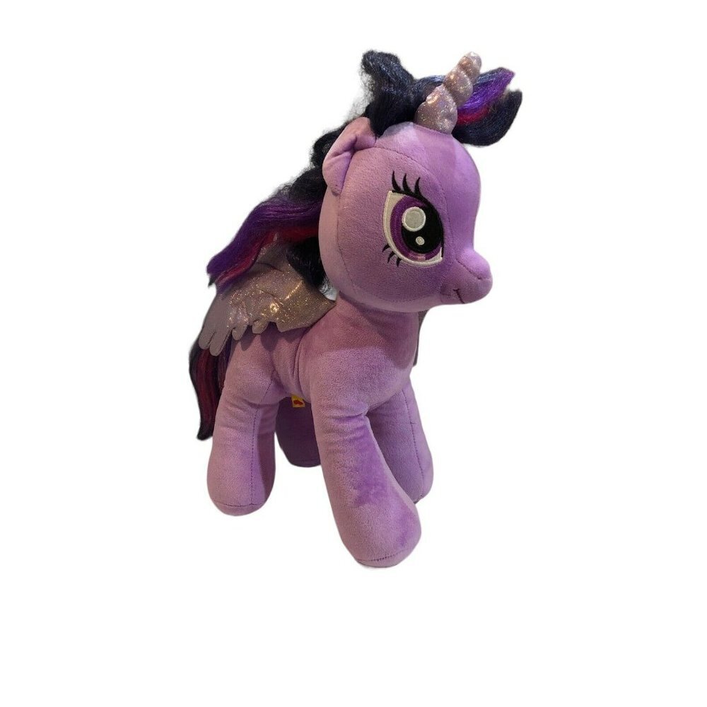 My Little Pony Twilight Sparkle Plush Purple Alicorn Build a Bear Stuffed Animal